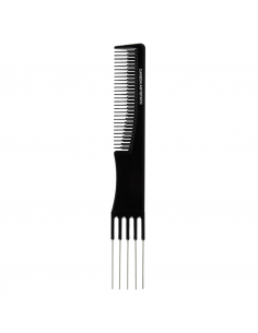 Peine carbono ahuecador 5 púas 19,2cm
