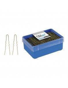 Horquilla invisible bronce 55mm 400uni