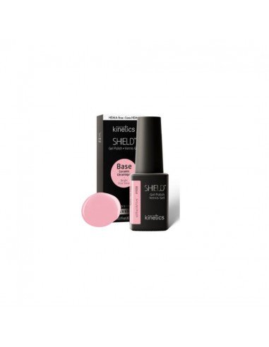 Esmalt ungles Base ceràmica Pink Silver Shield Kinetics 15ml