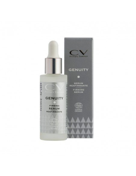 Serum facial reafirmante ecológico Genuity CV Cosmetics 30ml