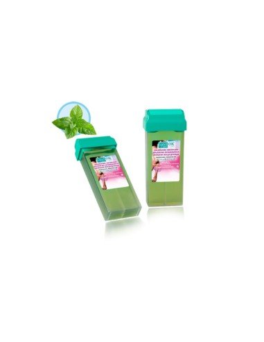 Cera Roll-On Menta Clorofila amb oli d'arbre del te Depil Ok 100ml