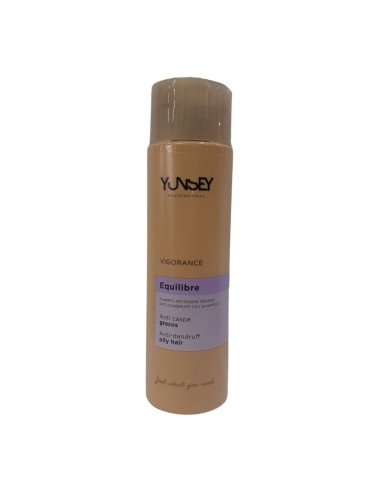 Champú peluquería Anticaspa Cabellos Grasos Yunsey 300ml