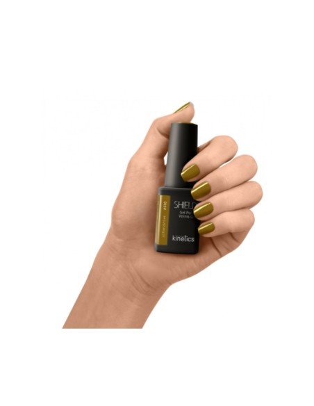 Esmalte uñas Shield Gel 510 Upgraded Olive Kinetics 15ml