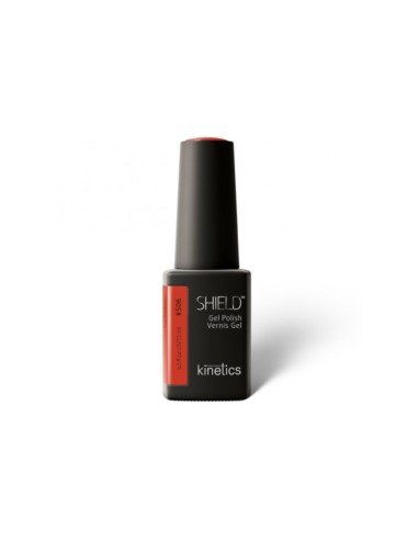 Esmalt ungles Shield Gel 506 Coral Red Kinetics 15ml