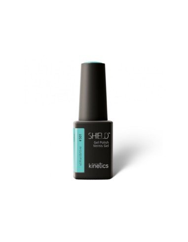 Esmalt ungles Shield Gel 501 Aquamarine Blue Kinetics 15ml