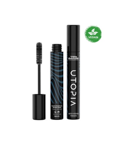 Mascara pestañas Extra Volumen Utopia vegana Ten Image Professional