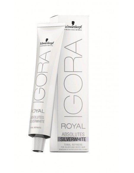 Tinte Igora Royal Absolutes Silver White Gris Schwarzkopf